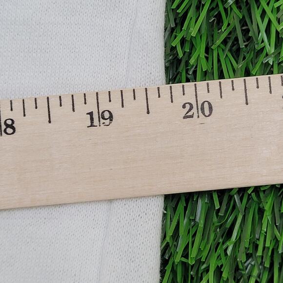 Vintage 80s Abstract Hoodie Womens Large 20x20 Boxy - Picture 5 of 14